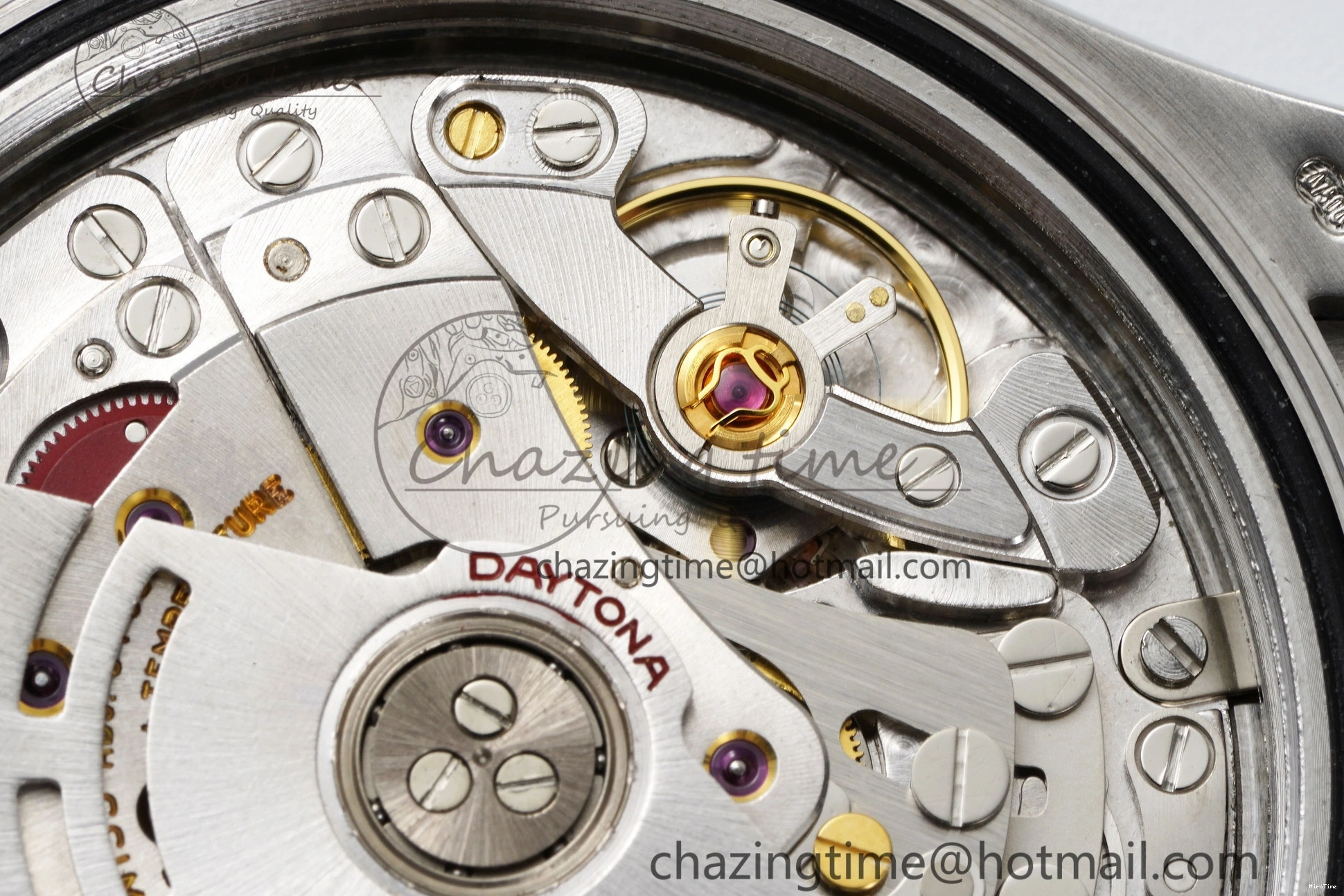 MiroTime 0425 Daytona 116519 Clean Factory 1:1 Best Edition Black Diamonds Dial on Oysterflex Rubber Strap SA Comfortable 1829